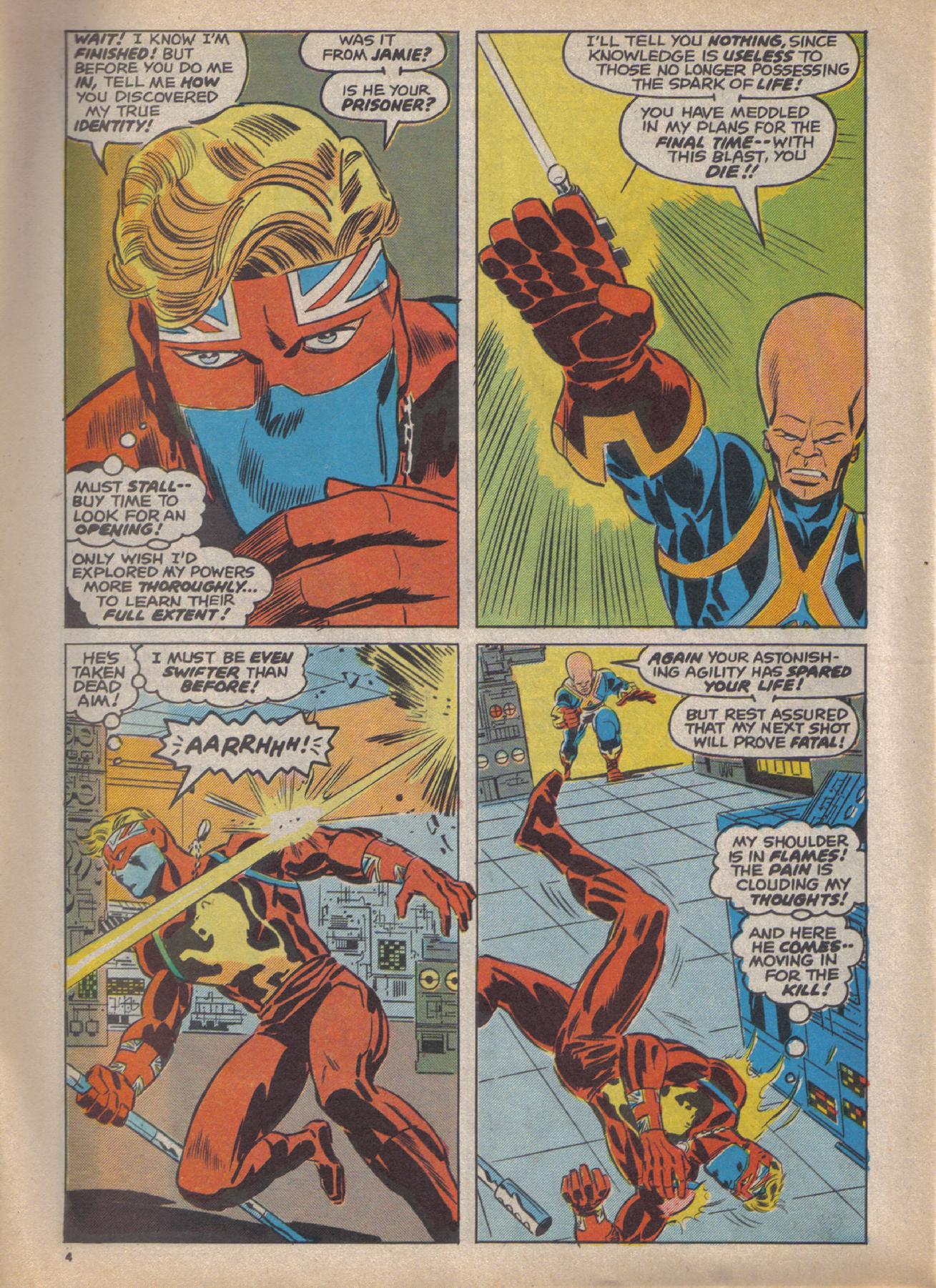 Read online Captain Britain (1976) comic -  Issue #14 - 4