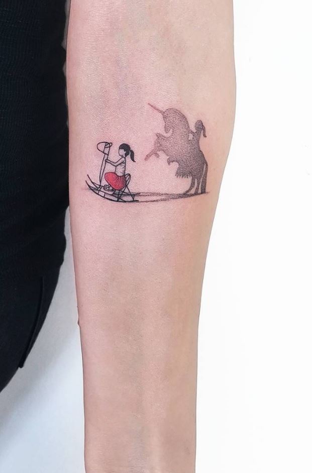 Mini tatuagens femininas super fofinhas Mini tatuagens femininas super fofinhas