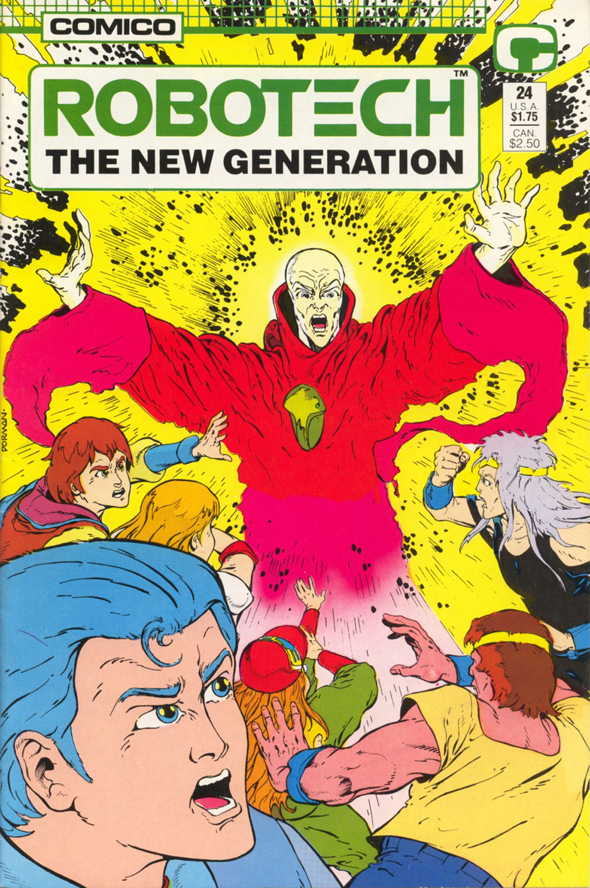 Read online Robotech The New Generation comic -  Issue #24 - 1