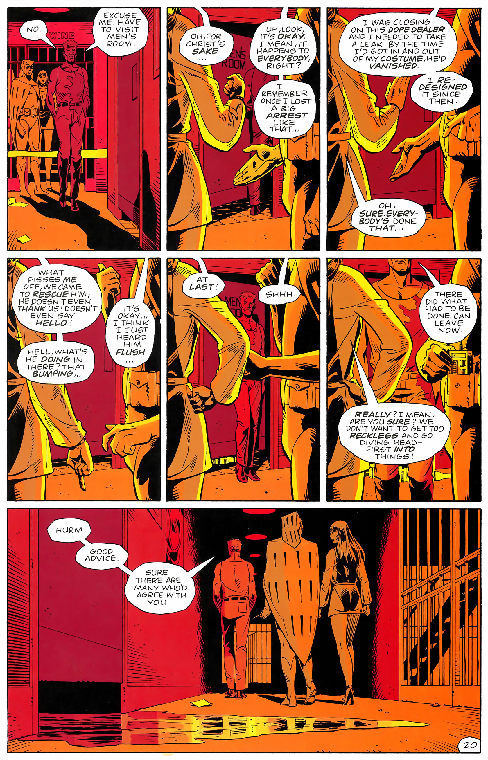 Read online Watchmen comic -  Issue #8 - 22