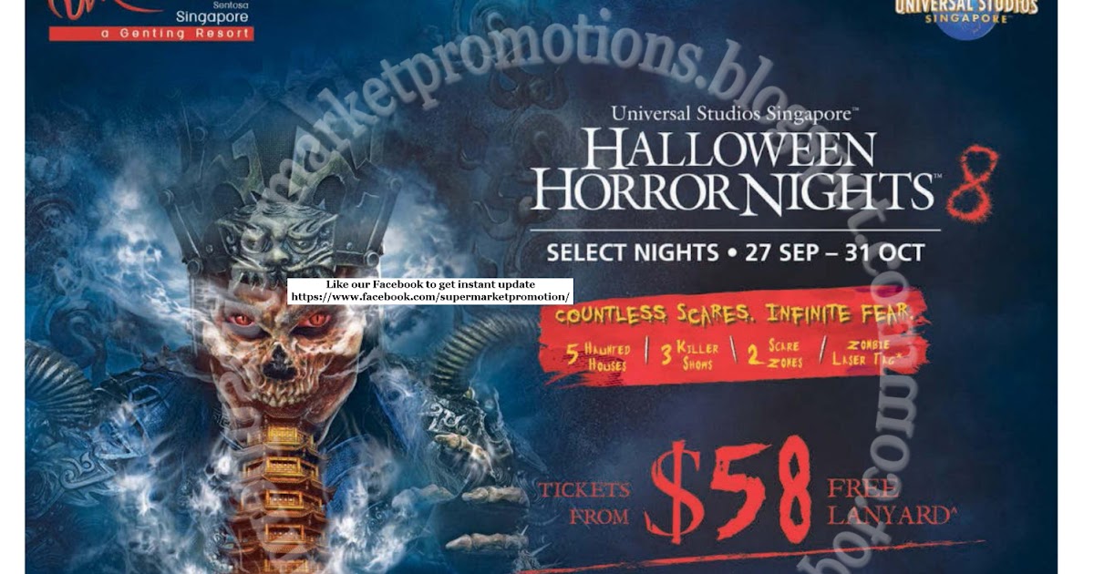 USS Halloween Horror Nights 8 27 September 31 October 2018