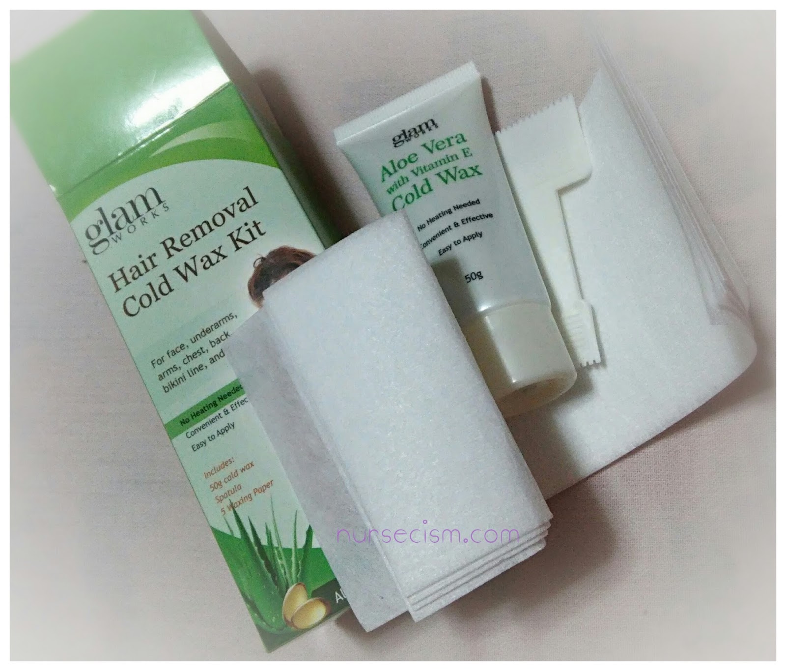 Review Glamworks Hair Removal Cold Wax Kit Nurse S Notes