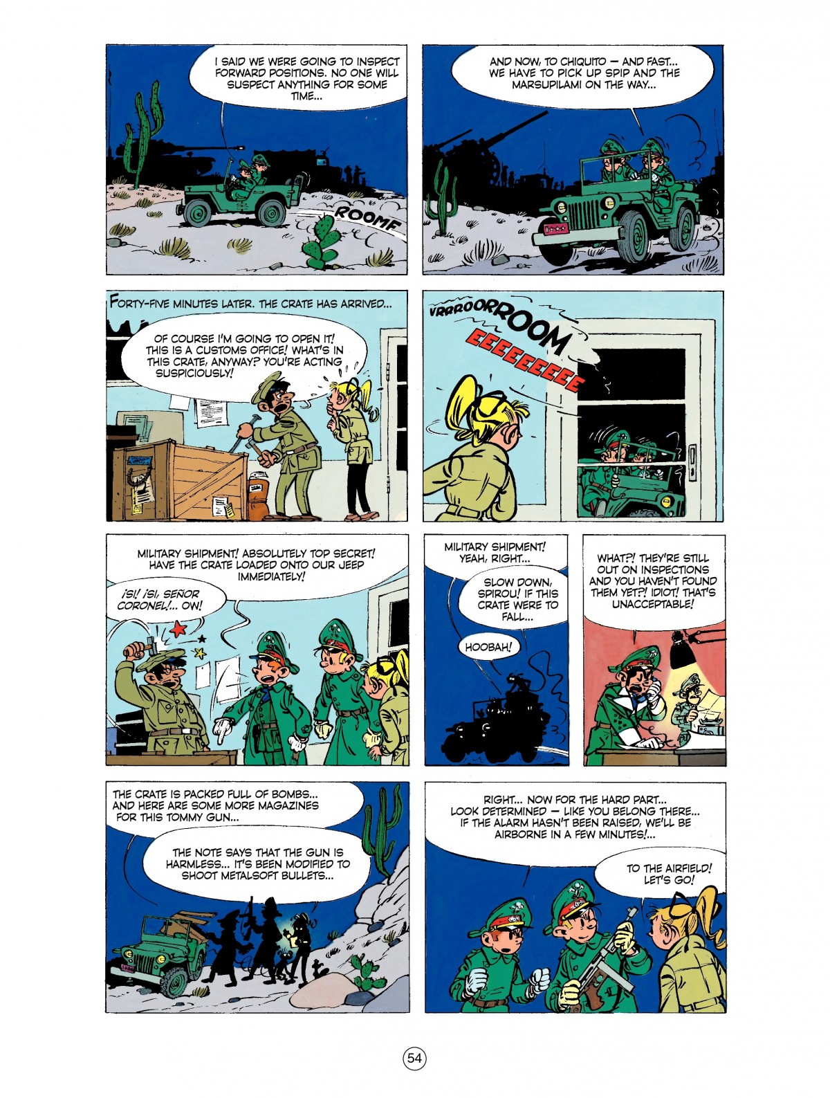 Read online Spirou & Fantasio (2009) comic -  Issue #9 - 54