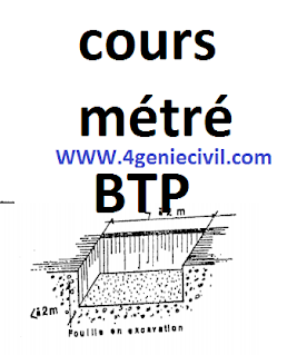 Cours et exercices corrigées en métré BTP