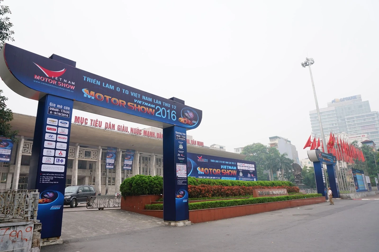 Vietnam Motor Show 2016 năm nay tổ chức tại Cung Văn Hoá Lao Động Hữu Nghị Việt Xô