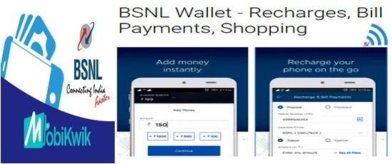BSNL Diwali Special Cash back offer for BSNL Wallet users on Recharge or Bill Payment at Mobikwik