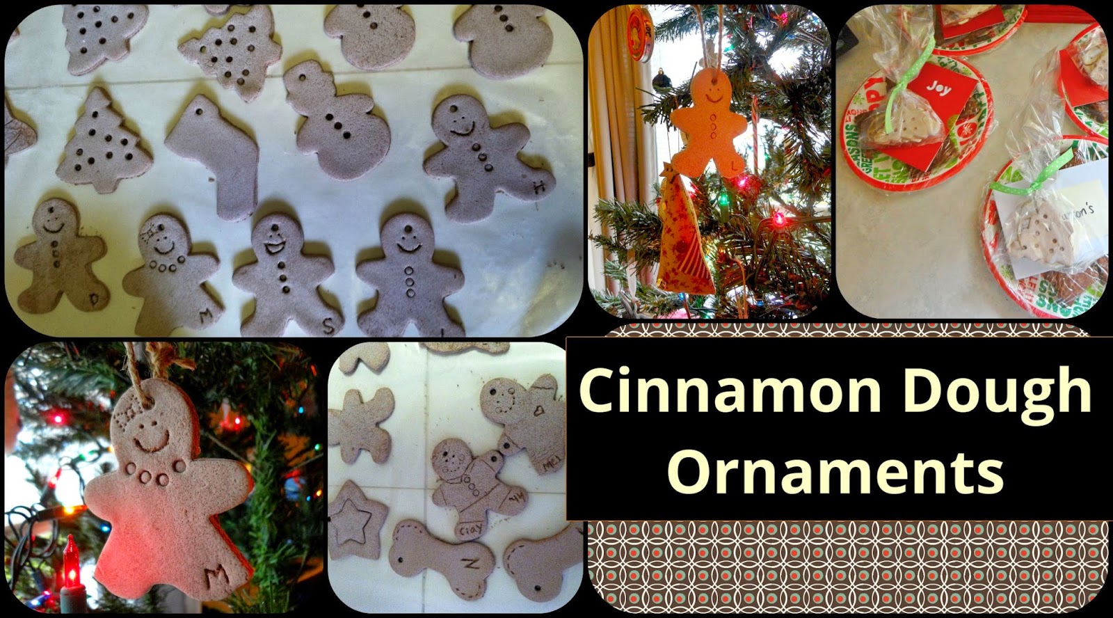 CraftyGoLucky Cinnamon Dough Ornaments (No Bake)