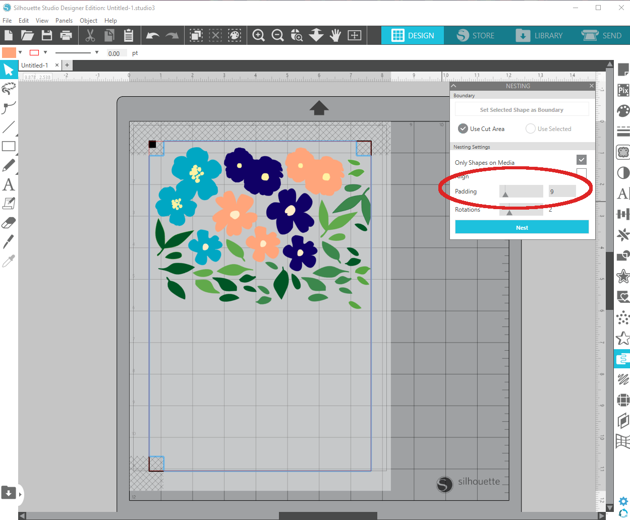 Silhouette UK Back to basics print bleed