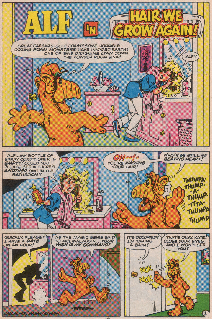 Read online ALF comic -  Issue #12 - 24