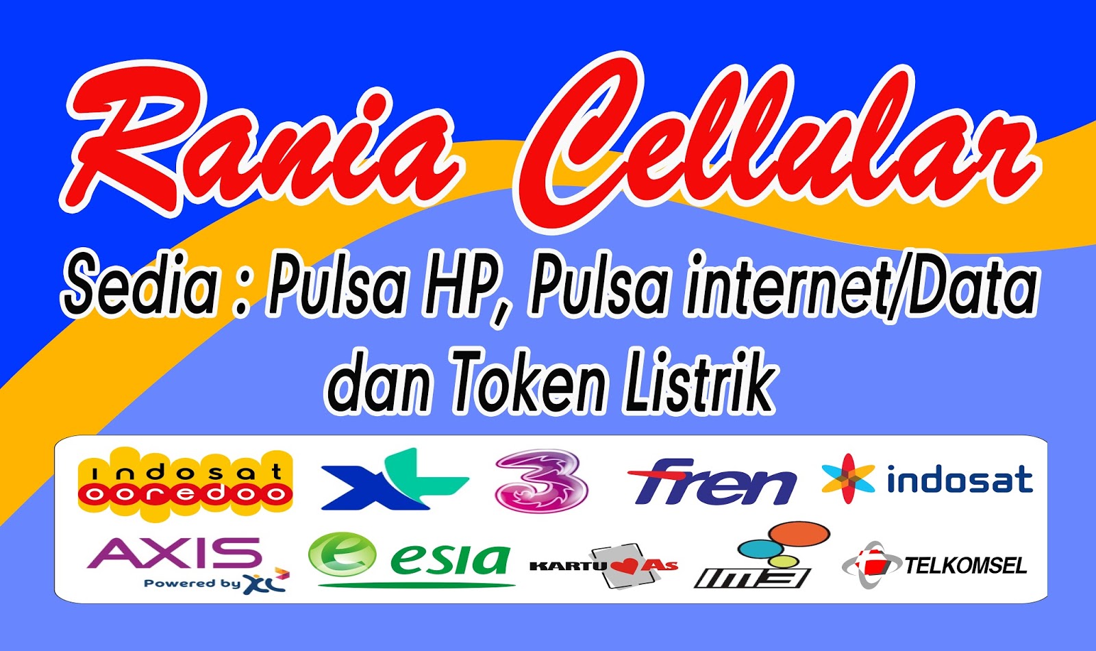 Gambar Spanduk Counter Hp gambar spanduk