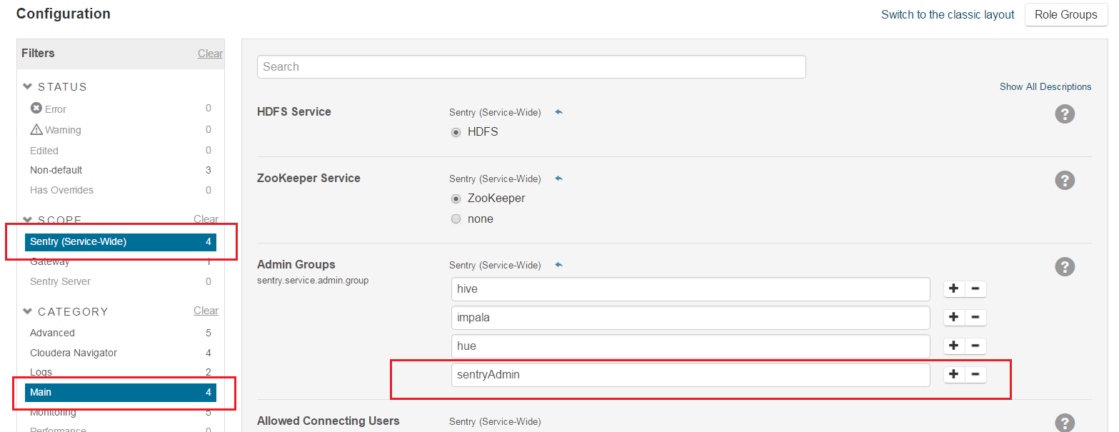 hello world with apache sentry cloudera sentry