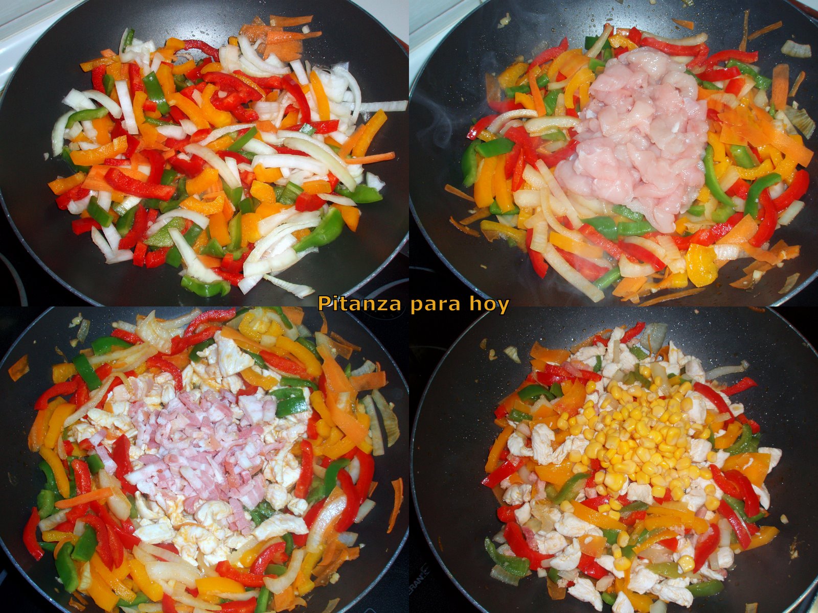 Pitanza para hoy Receta de fajitas de pollo Old el Paso