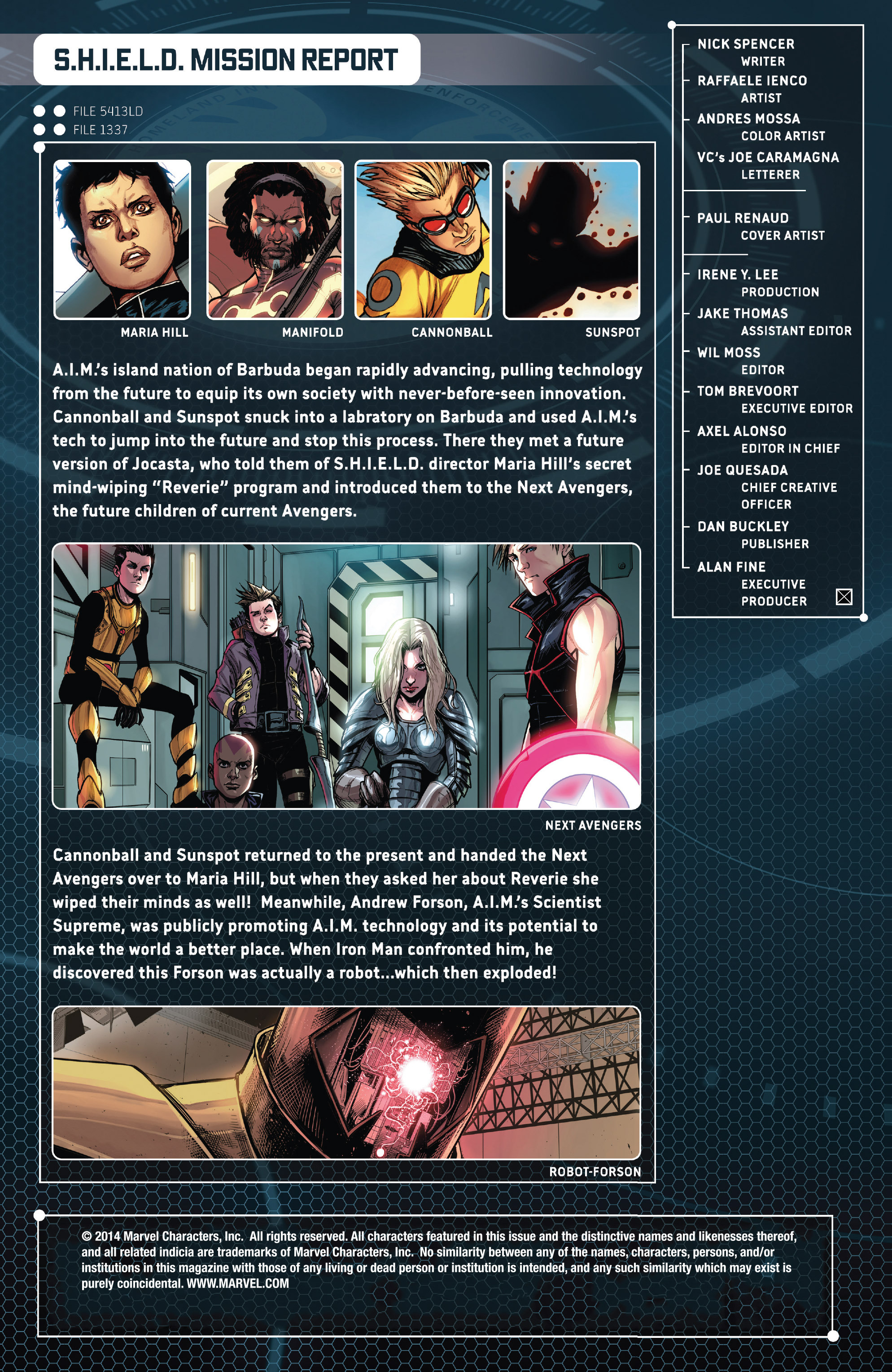 Read online Avengers World comic -  Issue #11 - 2