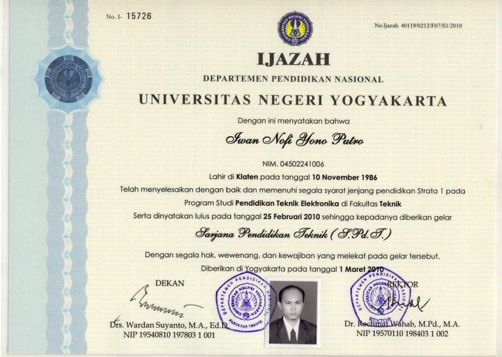 Ijazah S1 Akuntansi Kosong Cara Golden