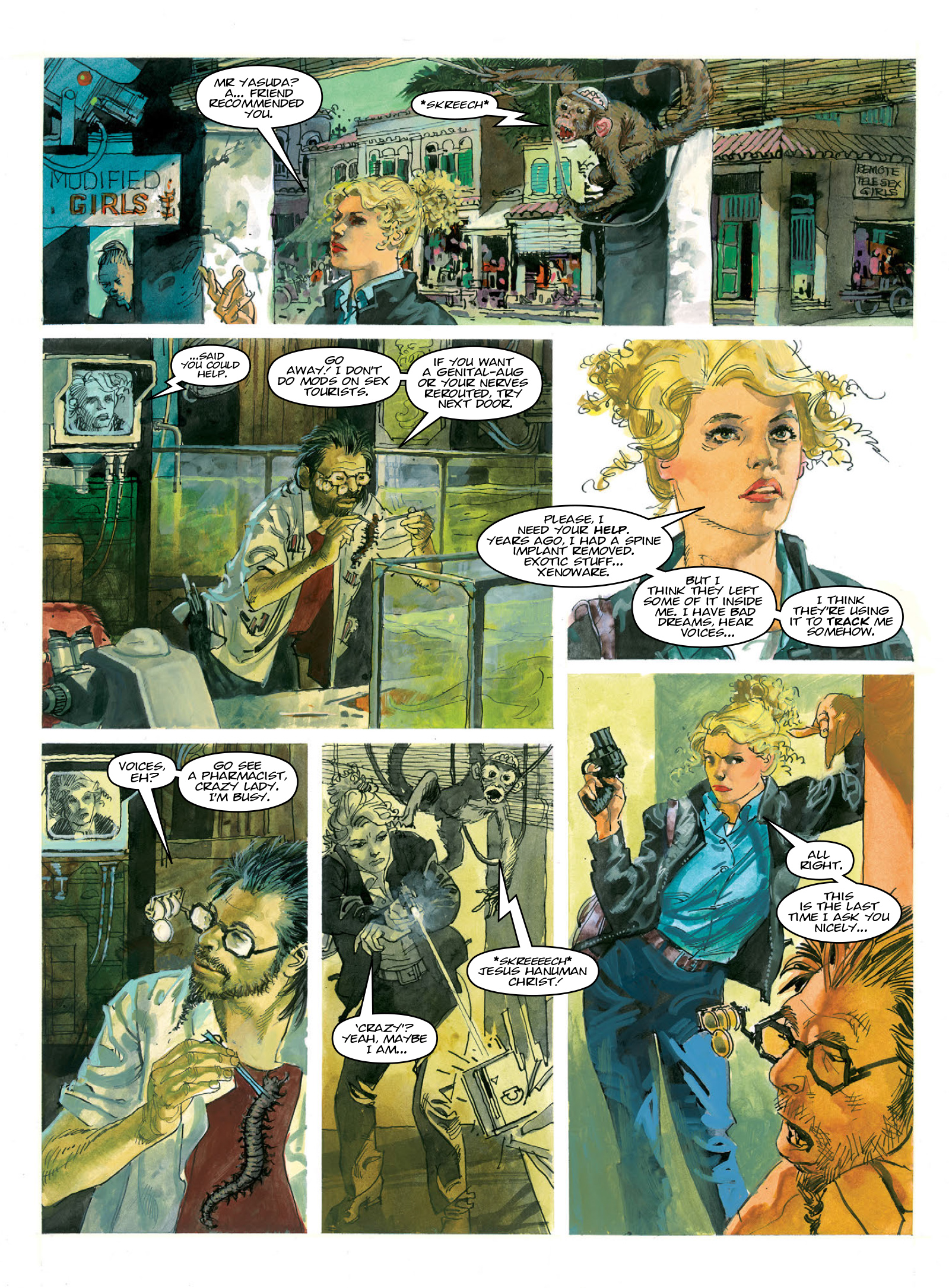 Read online Judge Dredd Megazine (Vol. 5) comic -  Issue #370 - 74