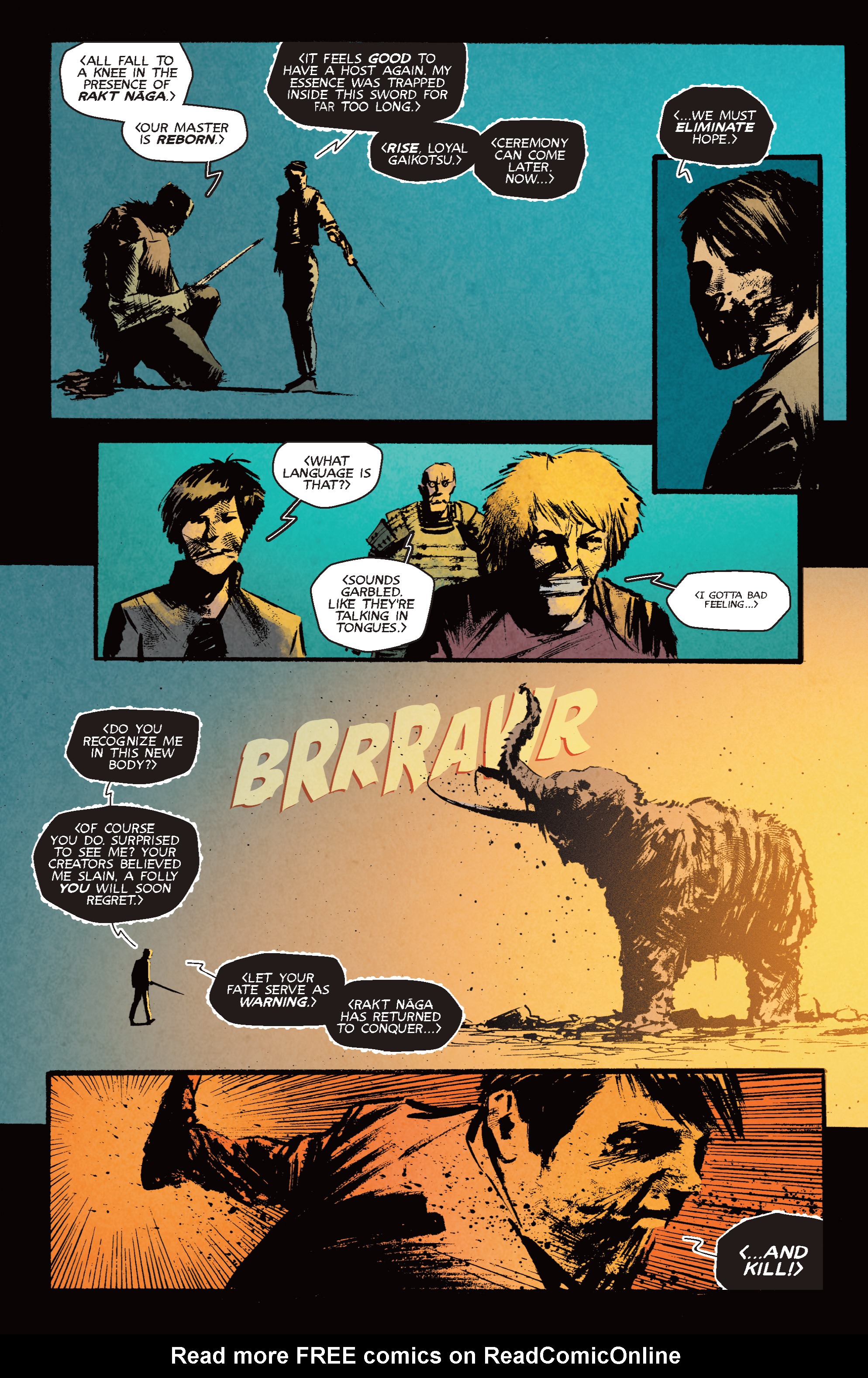 Read online Yakuza Demon Killers comic -  Issue #4 - 9