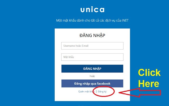 Hướng dẫn đăng ký Affiliate trên Unica