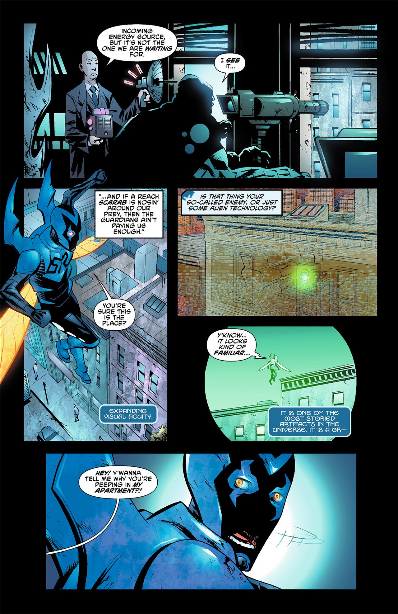Read online Blue Beetle (2011) comic -  Issue #8 - 20