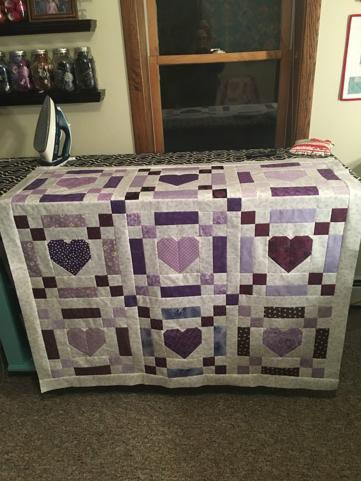 Tanya Quilts in CO Chains of Love Quilts