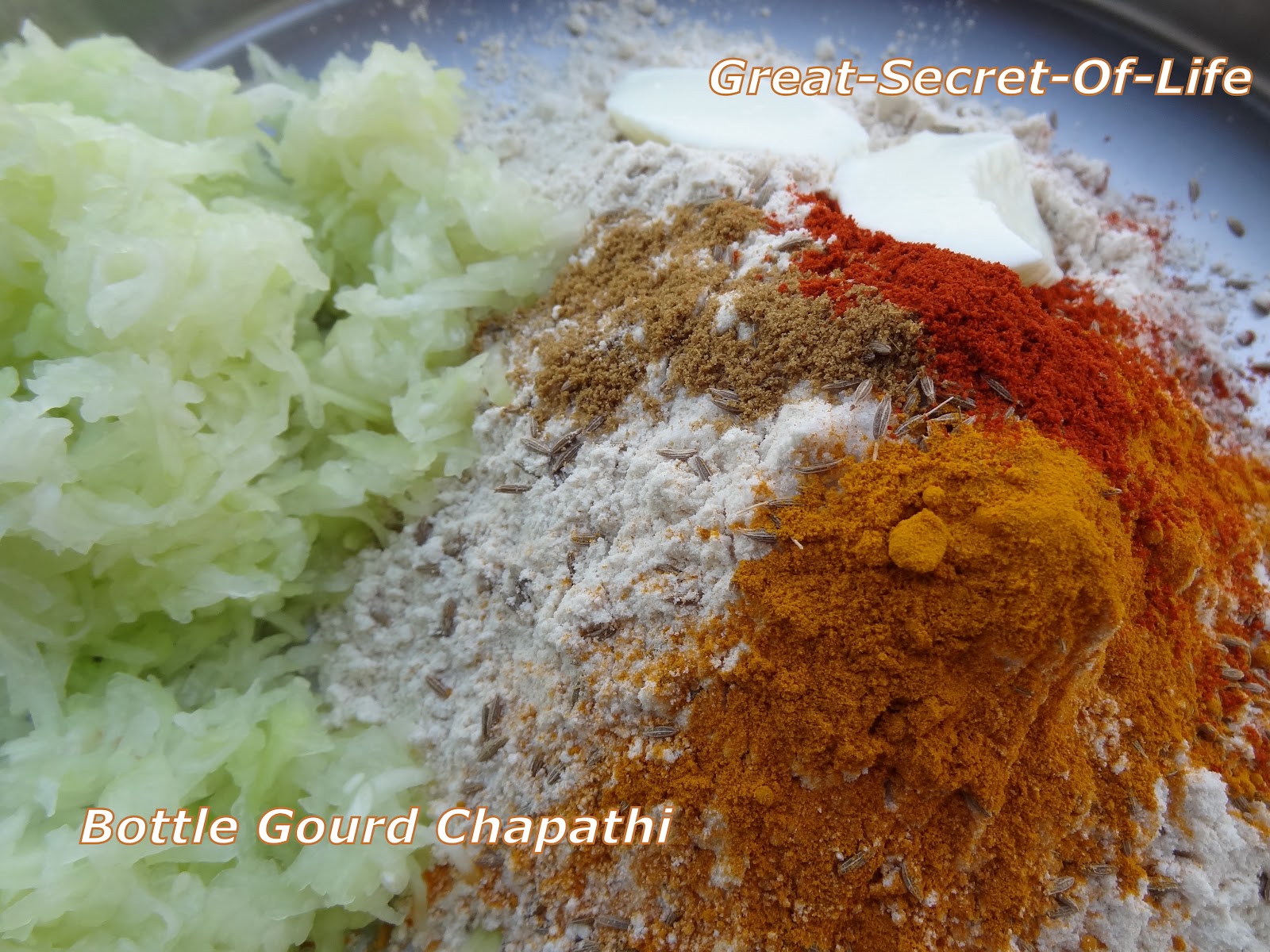 Bottle gourd / Sorakkai / Lauki / Sorakaya / Sorekai Chapathi (Chappathi) Great Secret Of Life