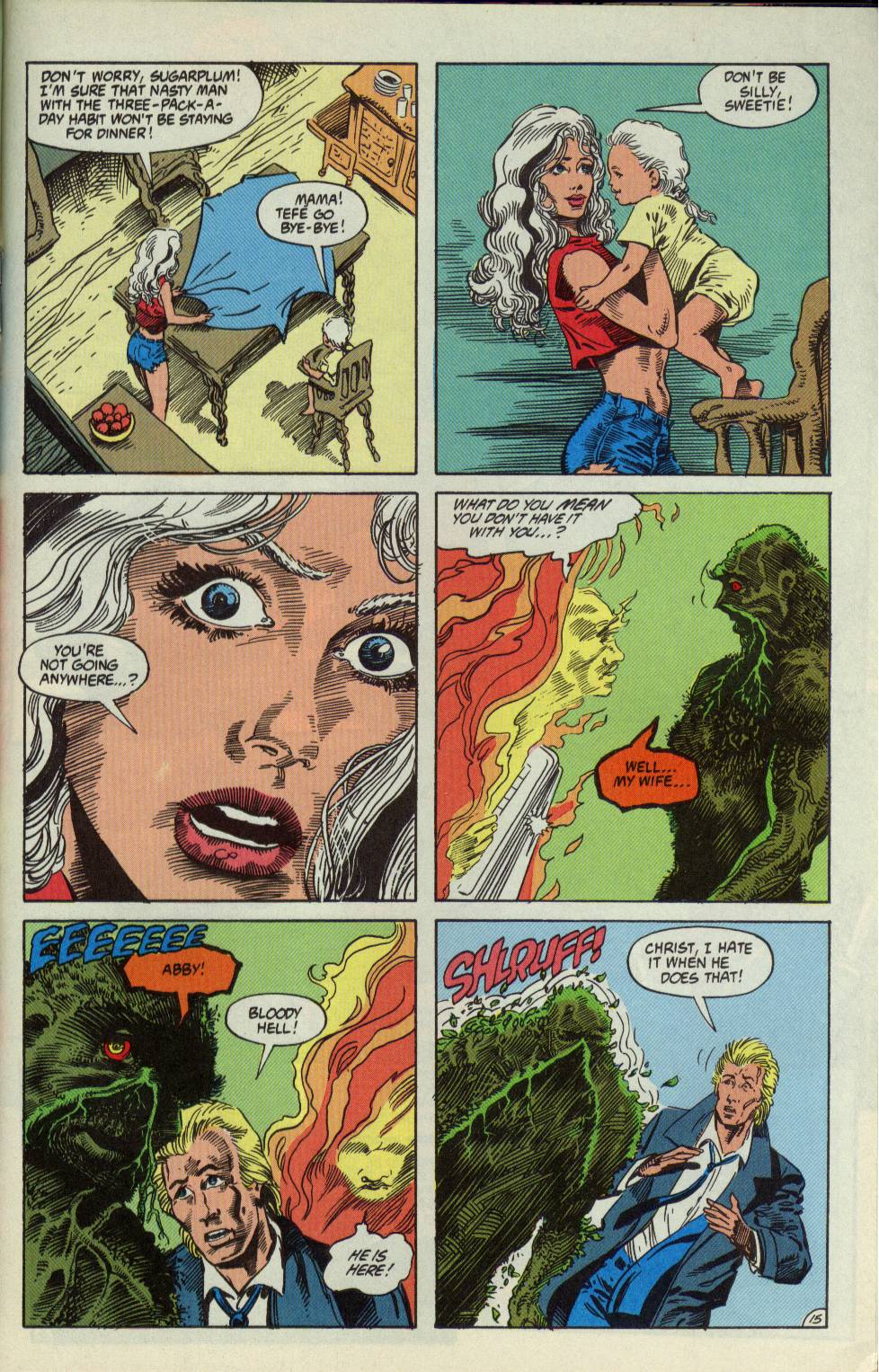 Swamp Thing (1982) Issue #114 #122 - English 16