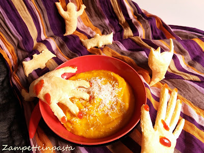 Zuppa di zucca - Ricetta primo piatto di Halloween