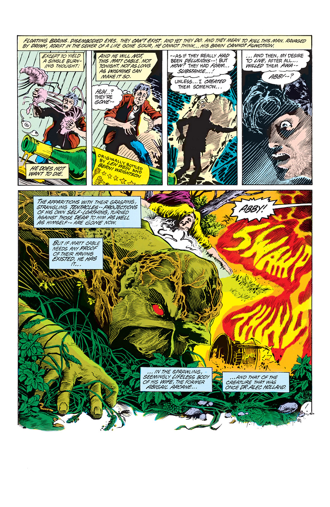 Read online Swamp Thing (1982) comic -  Issue #19 - 2