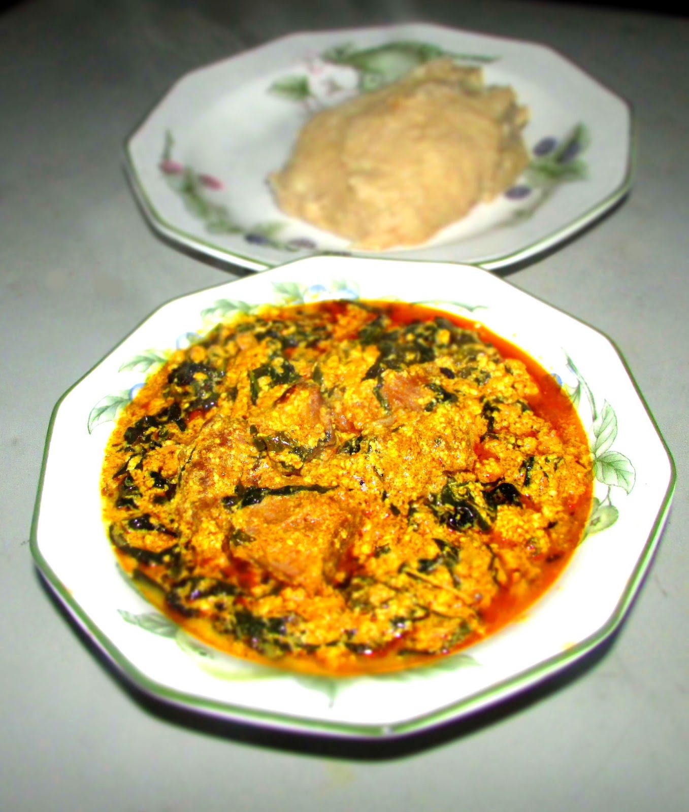 Creatively Cooking in Naija: Egusi and Okazi Soup