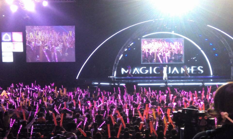 "MAGIC JAMES THE CONCERT"