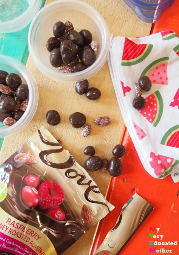 Dove Chocolates are a better for you option, a perfectly portionable snack! #ad #LoveDoveFruits