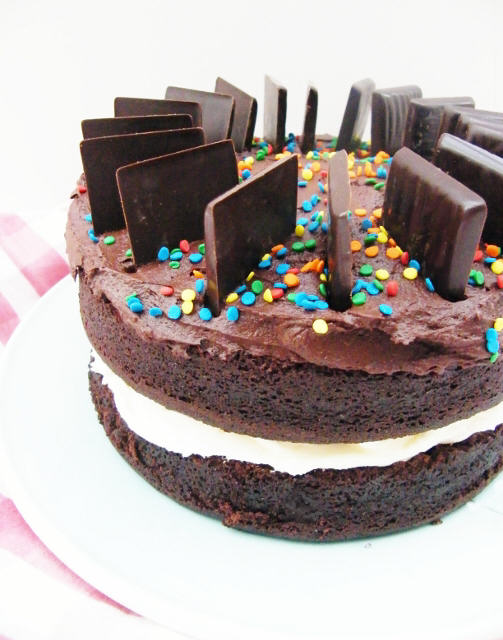 Moist Chocolate After Eight Cake - Tinned Tomatoes