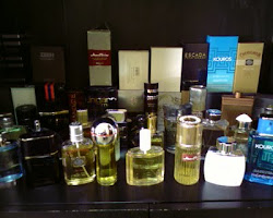 parfüm kolleksiyonumun bir kısmı
