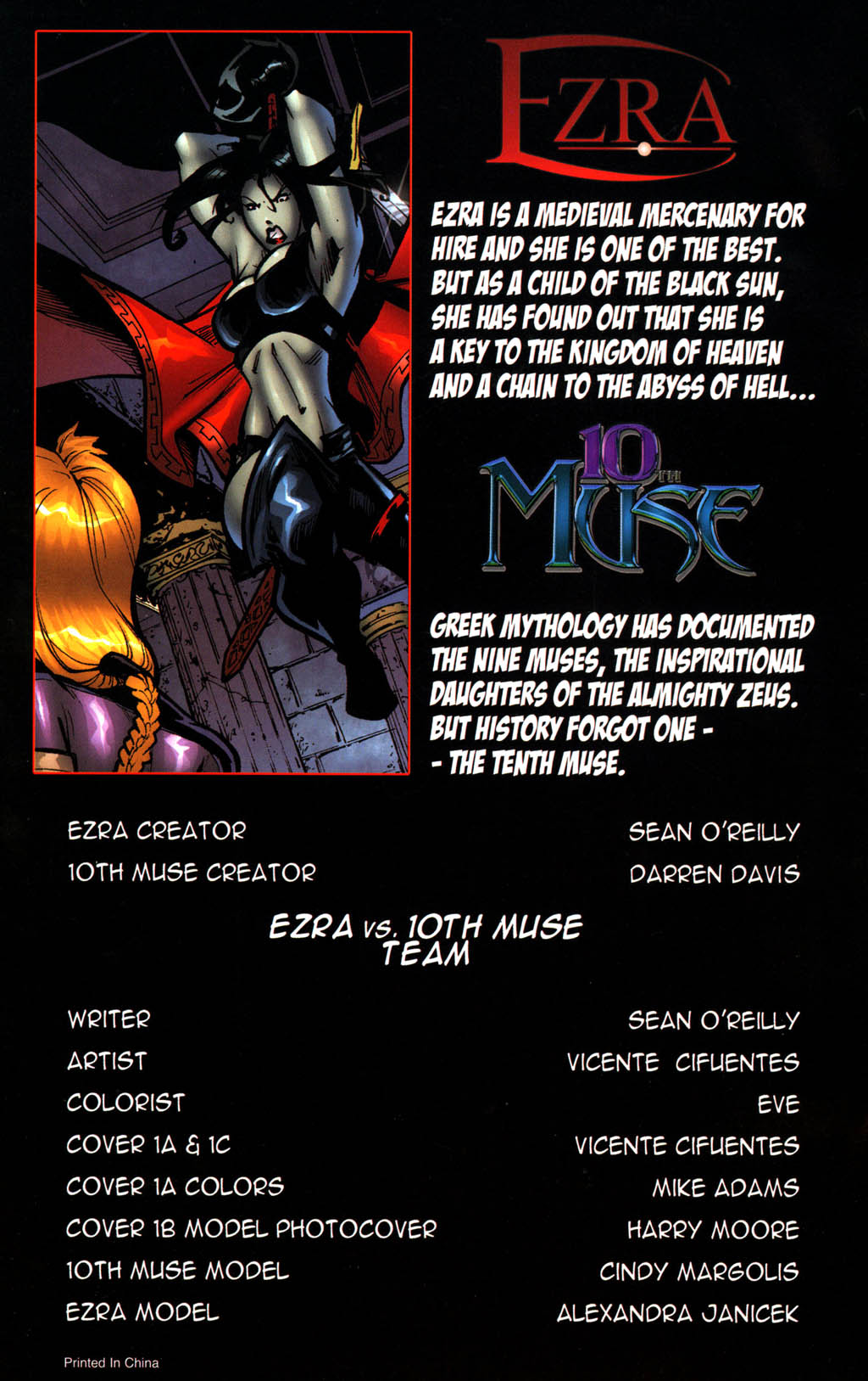 Read online Ezra vs. 10th Muse comic -  Issue # Full - 2
