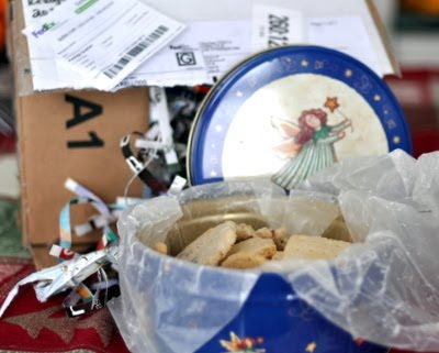 Adanna's Shortbread in Tin, sorry no recipe, my sister's shortbread is a 10, mine is a 4