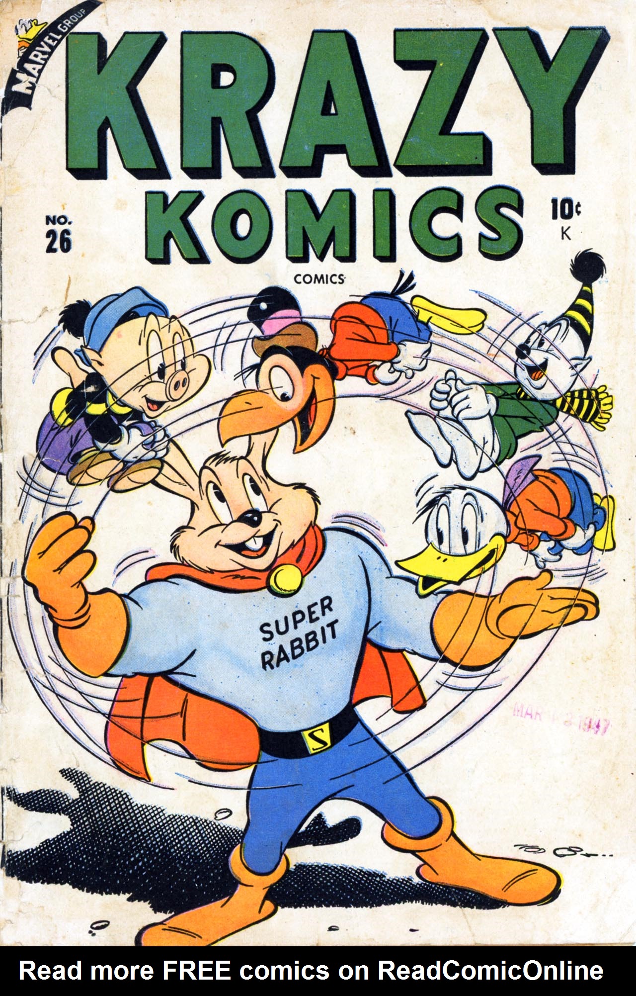 Read online Krazy Komics comic -  Issue #26 - 1