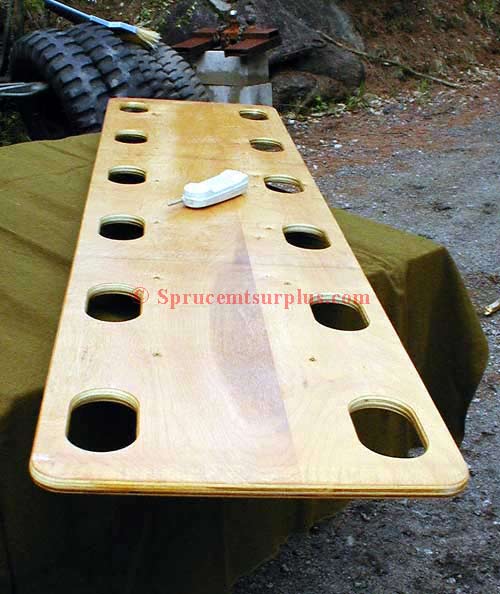 bingbabel Us Army Backboard, Spine Board Long