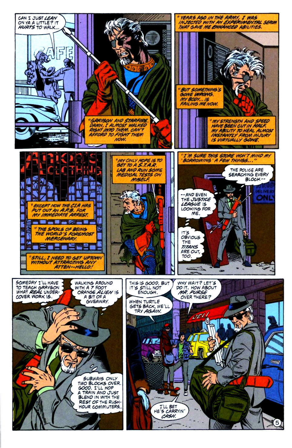 Read online Deathstroke (1991) comic -  Issue #14 - 6