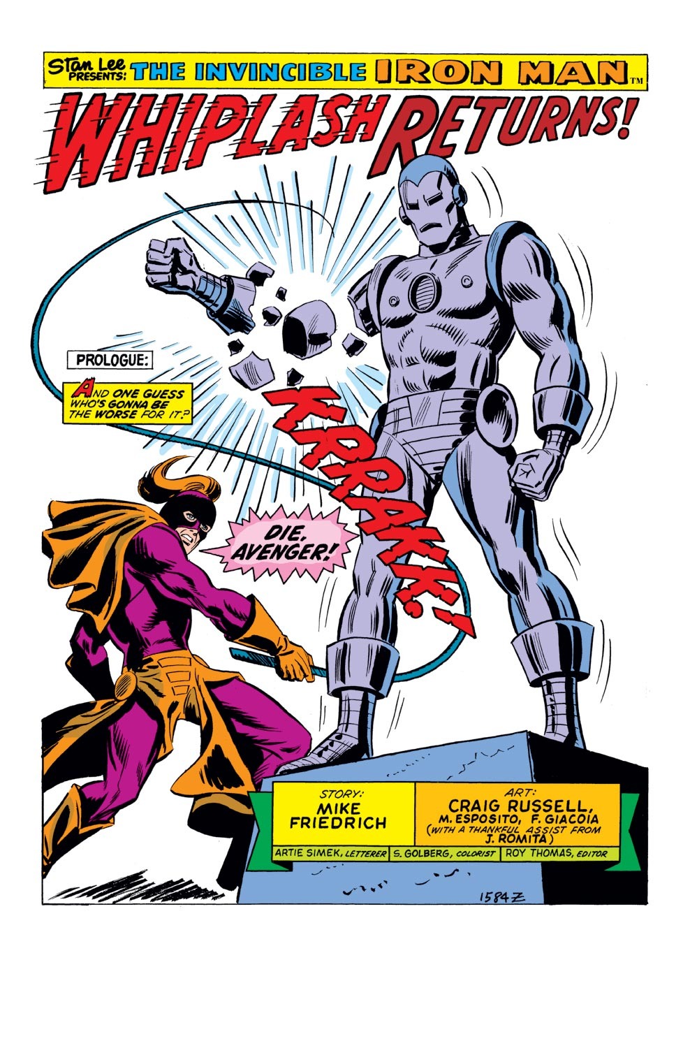 Read online Iron Man (1968) comic -  Issue #62 - 2