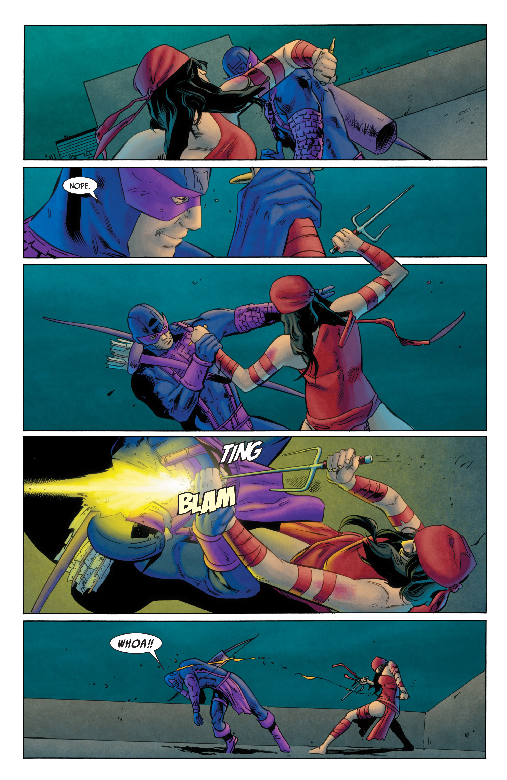 Read online Dark Reign: Elektra comic -  Issue #4 - 10
