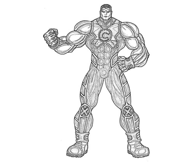 ultimate alliance coloring pages - photo #19