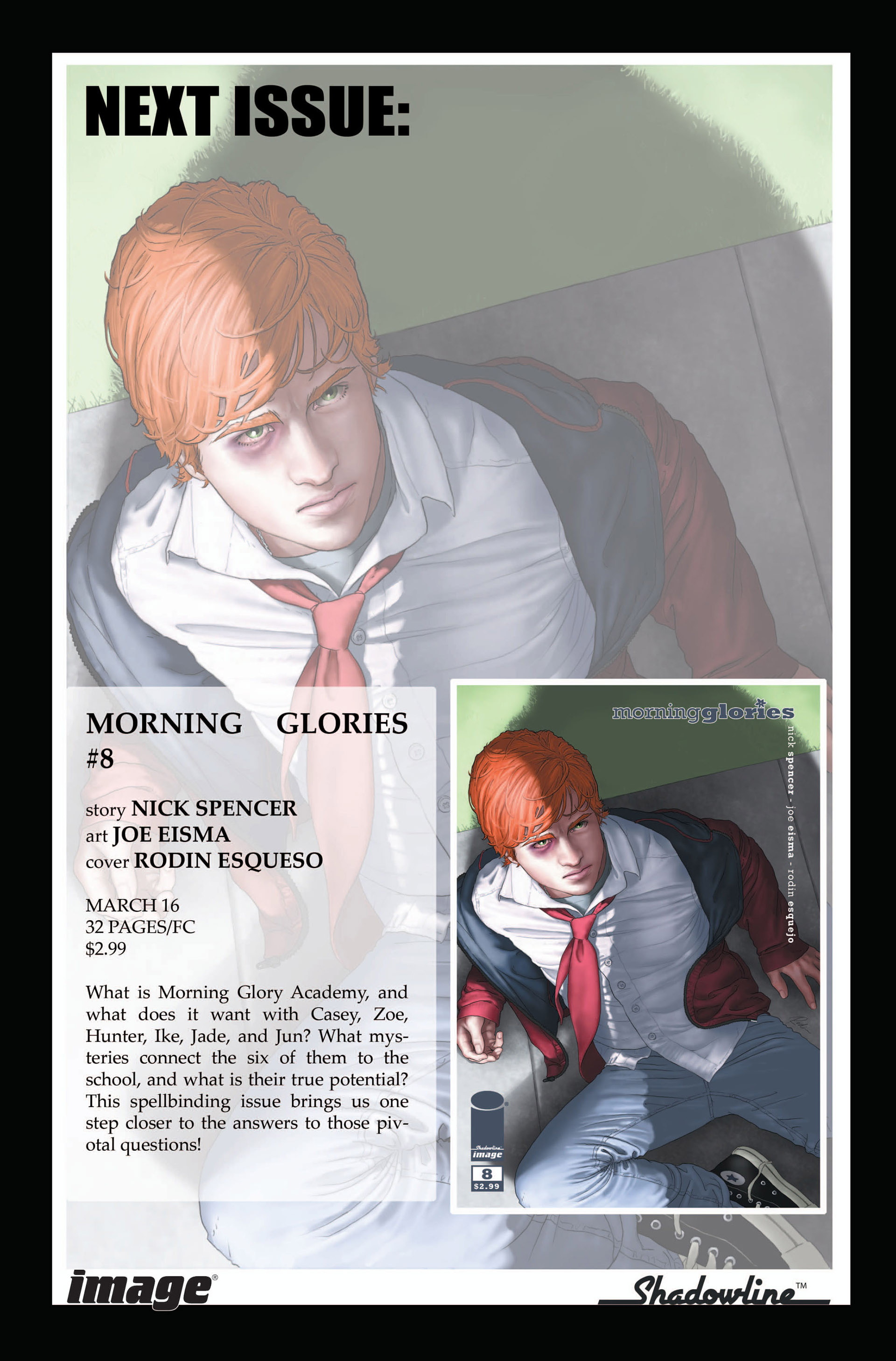 Read online Morning Glories comic -  Issue #7 - 30