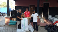 Calon DPD RI. Dapil NTB , H. Sunardi Ayub Bantu Warga Lombok Terdampak Gempa