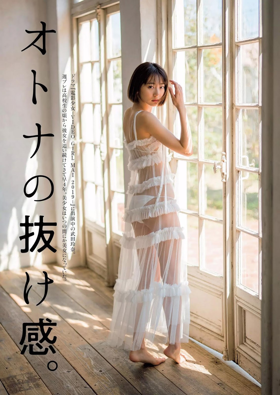 Rena Takeda 武田玲奈, Weekly Playboy 2019 No.17 (週刊プレイボーイ 2019年17号)