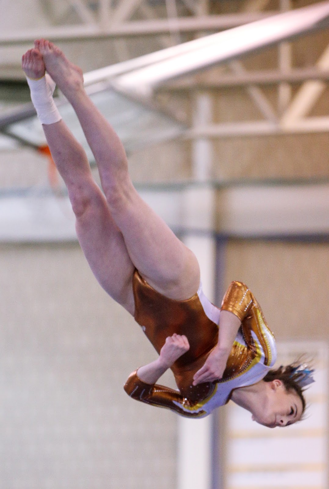 Mark Kodiak Ukena IHSA Lake County Girls Gymnastics at Stevenson