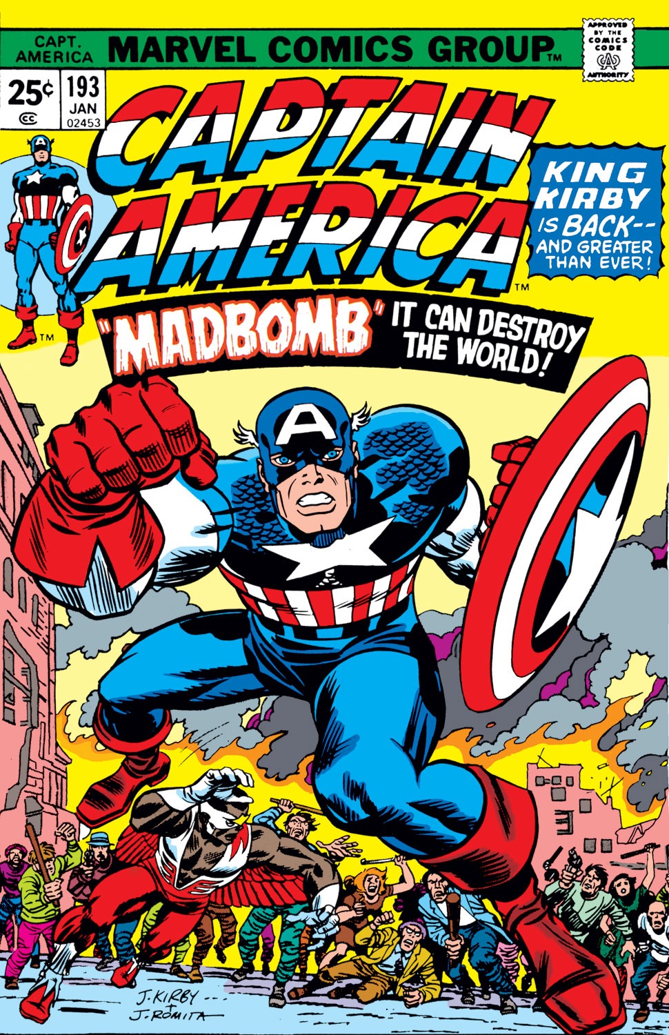 Captain America (1968) Issue #193 #107 - English 1