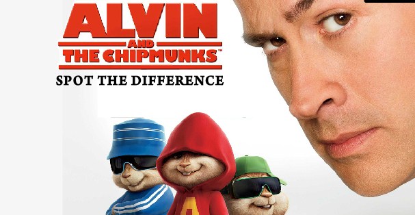 Alvin and the Chipmunks Spot the Differences
