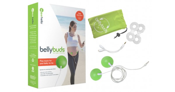  bellybuds listen music with womb, gadget for pregnant women