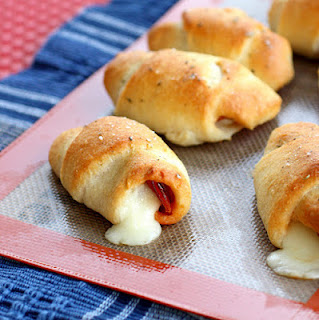 pepperoni cheese roll ups string