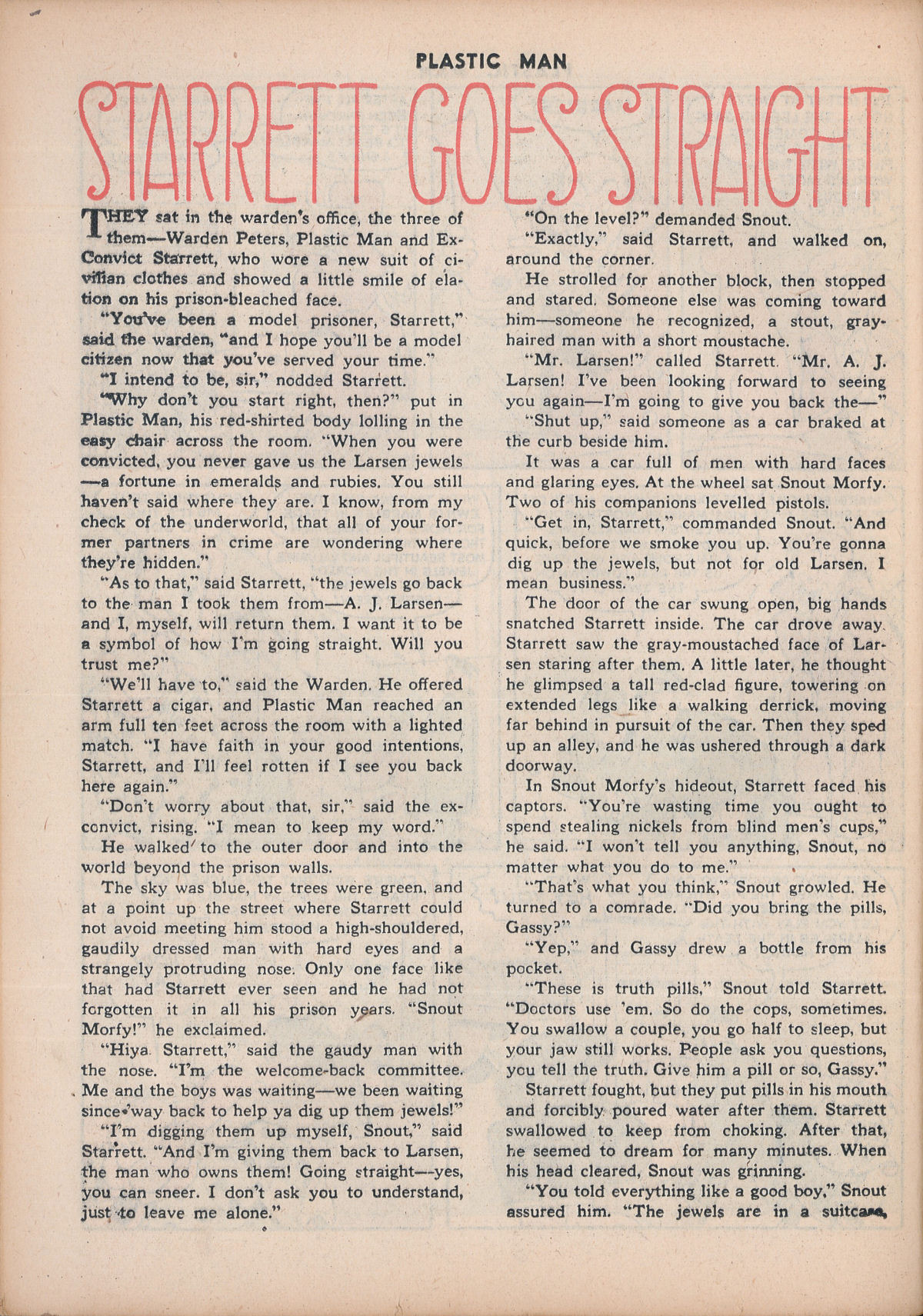 Plastic Man (1943) issue 6 - Page 34