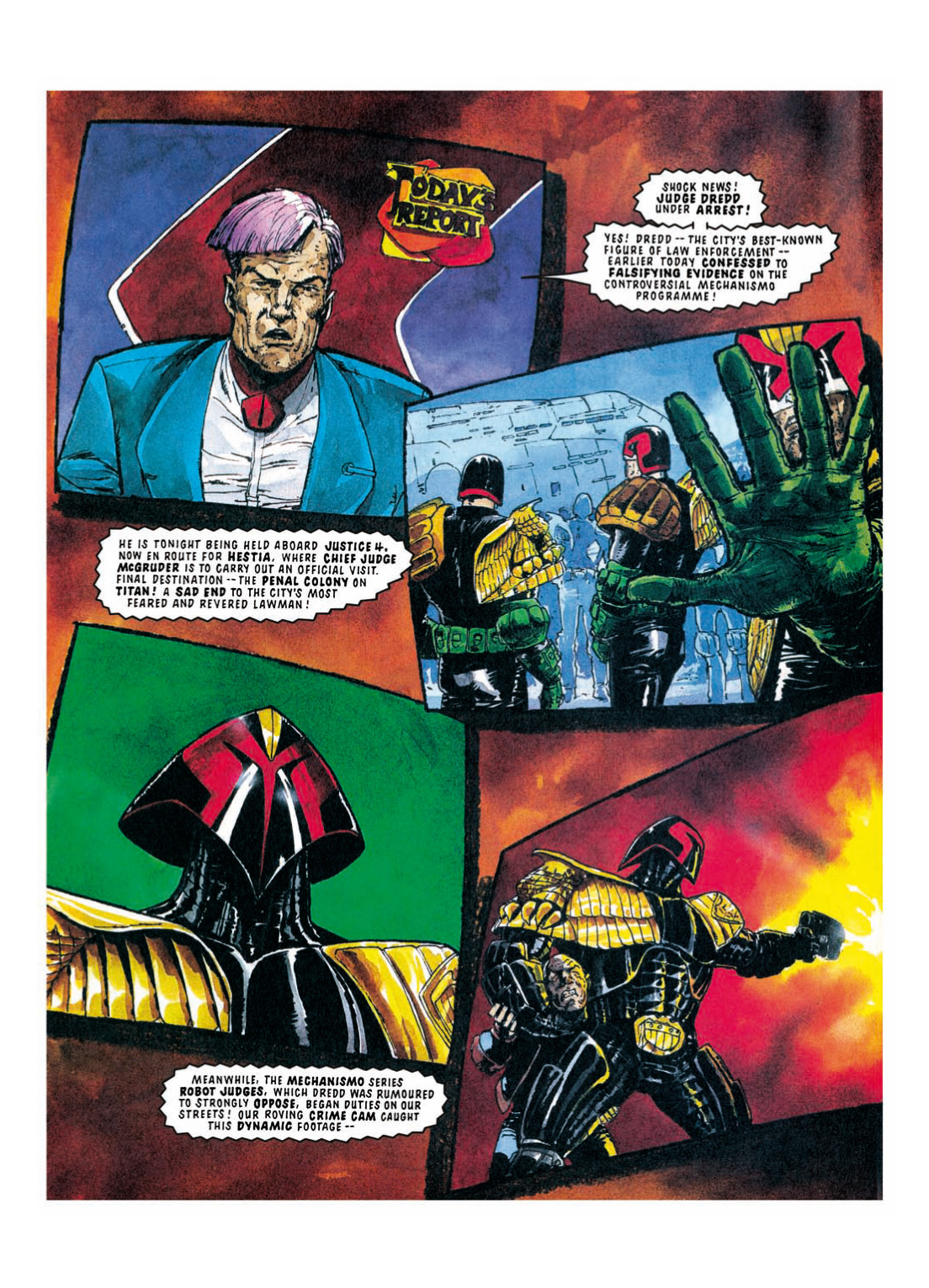 Read online Judge Dredd: The Complete Case Files comic -  Issue # TPB 21 - 134